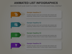 Animated List Animated Presentation - SketchBubble