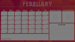 February Planner Animated Presentation - SketchBubble