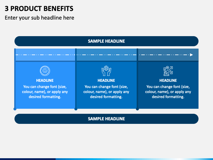 3 Product Benefits PPT Slide 1