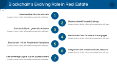 Blockchain In Real Estate PPT Slide 10
