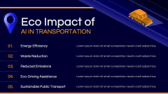 AI in Transportation PPT Slide 7