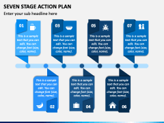 Seven Stage Action Plan PPT Slide 1