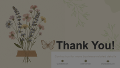 Awesome Thank You Slide Animated Presentation - SketchBubble