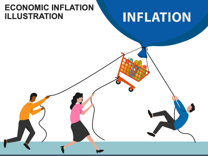 Economic Inflation Illustration PPT Slide 1