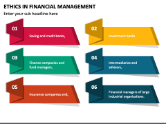 Ethics in Financial Management PowerPoint Template - PPT Slides