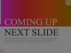 Coming Up Next Slide Animated Presentation - SketchBubble