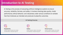 AI Testing PPT Slide 2