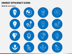 Energy Efficiency Icons PPT Slide 2