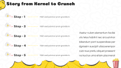 Popcorn Background Theme PPT Slide 4