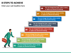 8 Steps To Achieve PPT Slide 2