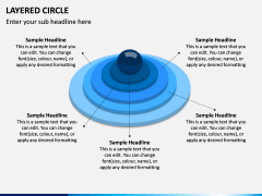 Layered Circle Free PPT Slide 1