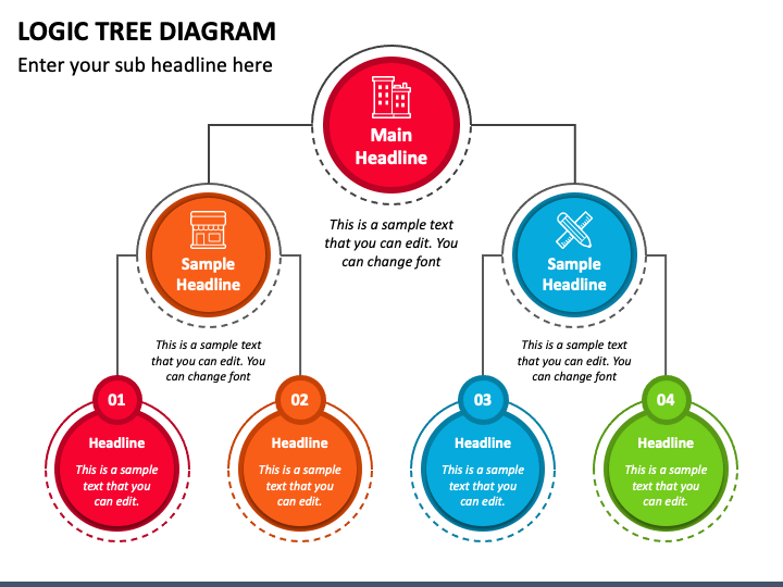 Logic Tree Diagram PPT Slide 1