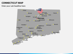 Connecticut Map PPT Slide 3