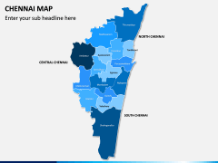 Chennai Map PPT Slide 1