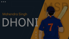 MS Dhoni Animated Presentation - SketchBubble