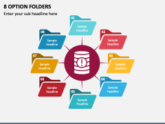 8 Option Folders PPT Slide 2