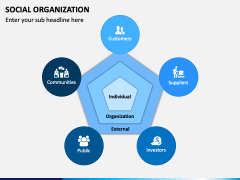 Social Organization PowerPoint and Google Slides Template - PPT Slides