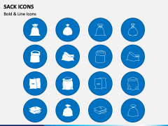 Sack Icons PPT Slide 2