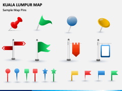 Kuala Lumpur Map PPT Slide 7