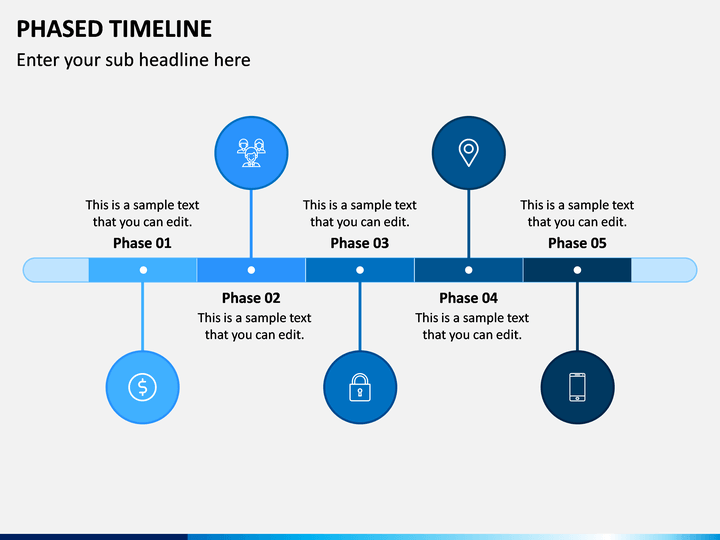 Phased Timeline Powerpoint Template Sketchbubble