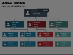 Vertical Hierarchy Powerpoint And Google Slides Template - Ppt Slides