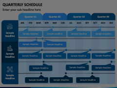 Quarterly Schedule Animated Presentation - SketchBubble