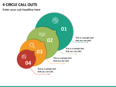 4 Circle Call Outs PPT Slide 2