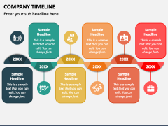 Company Timeline PowerPoint Template and Google Slides Theme