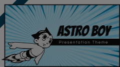 Astro Boy Presentation Theme Animated Presentation - SketchBubble