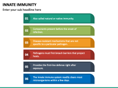 Innate Immunity PowerPoint Template - PPT Slides