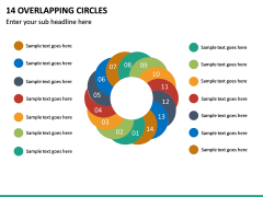 14 Overlapping Circles PPT Slide 2