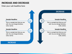 Increase and Decrease PowerPoint and Google Slides Template - PPT Slides