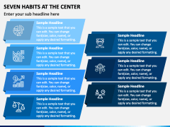 Seven Habits at The Center PPT Slide 2