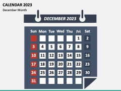 Calendar 2023 Type 2 PPT Slide 12