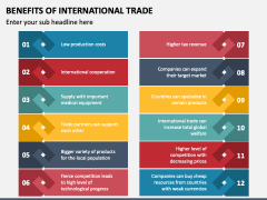 Benefits of International Trade PowerPoint Template and Google Slides Theme