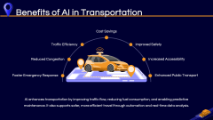 AI in Transportation PPT Slide 9