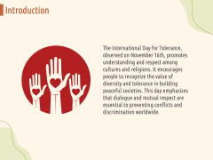 International Day for Tolerance PPT Slide 3