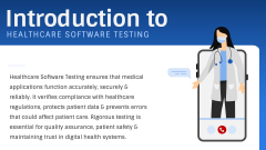 Healthcare Software Testing PPT Slide 2