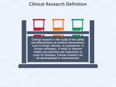 Clinical Research PowerPoint And Google Slides Template - PPT Slides