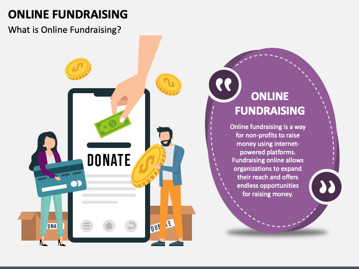 Online Fundraising PPT Slide 1