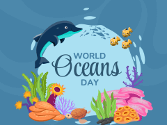 Free - World Oceans Day PowerPoint Template and Google Slides Theme