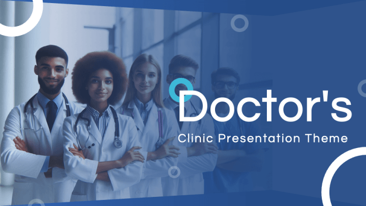 Doctor's Clinic Theme PPT Slide 1