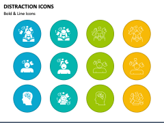 Distraction Icons PPT Slide 1