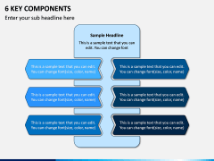 6 Key Components PPT Slide 1