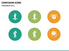 Confusion Icons for PowerPoint and Google Slides - PPT Slides
