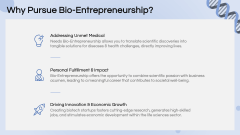 Bioentrepreneurship PPT Slide 3