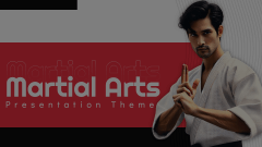 Martial Arts Theme Animated Presentation - SketchBubble