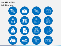 Salary Icons For PowerPoint And Google Slides - PPT Slides