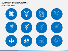 Equality Symbol Icons PPT Slide 1