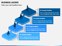 Business Ladder PowerPoint Template - PPT Slides